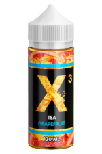 Жидкости (E-Liquid) Жидкость X-3 Classic: Tea Grapefruit 120/3