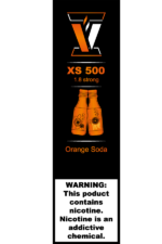 Электронные сигареты Одноразовый VZ XS 500 Orange Soda Мандариновая Газировка