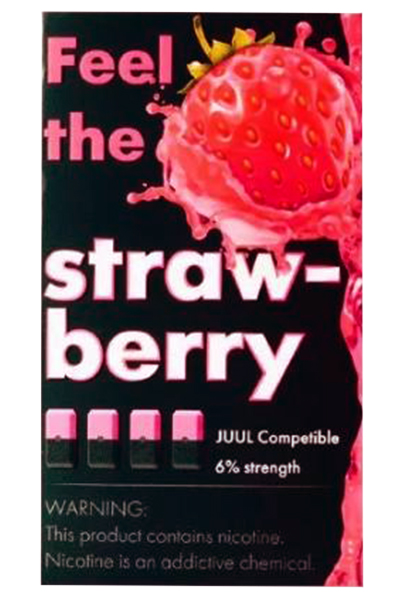 Расходные элементы Картриджи Feel the (4 шт) Strawberry 60 мг