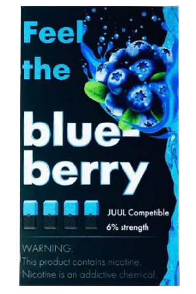 Расходные элементы Картриджи Feel the (4 шт) Blueberry 60 мг