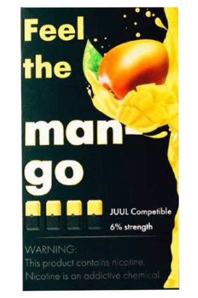 Расходные элементы Картриджи Feel the (4 шт) Mango 60 мг