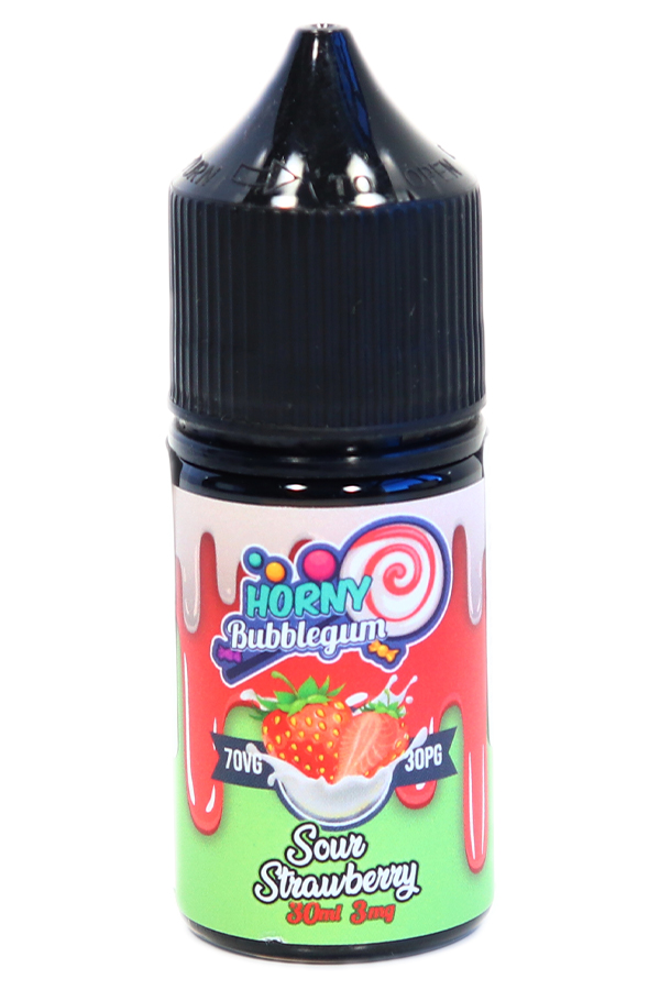 Жидкости (E-Liquid) Жидкость Horny Classic: Bubblegum Sour Strawberry 30/3