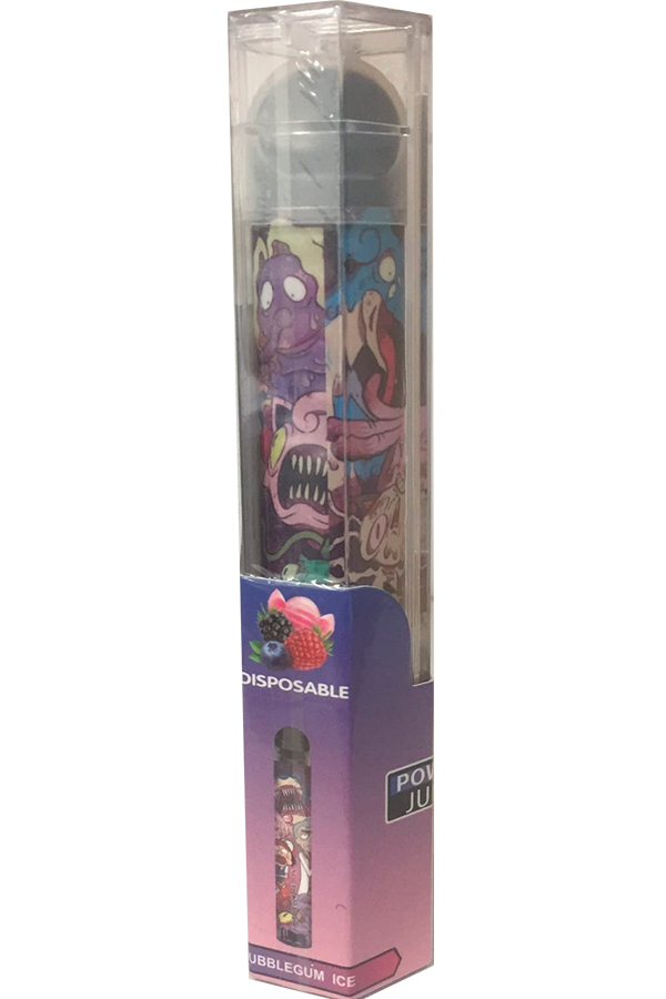 Электронные сигареты Одноразовый Power Juice 2000 Bubblegum Ice Ледяная Жвачка
