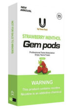 Расходные элементы Картридж Gem Pods strawberry mentol 4 шт 6%