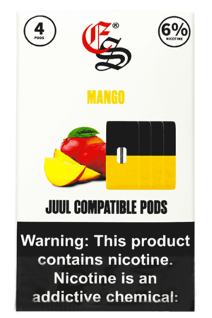 Расходные элементы Картриджи Eonsmoke (4 шт) Mango 60 мг
