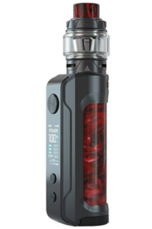 Электронные сигареты Набор OBS Engine 100W kit Gunmetal/Ruby Red