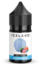 Жидкости (E-Liquid) Жидкость Iceland Salt Mix Berries 30/20