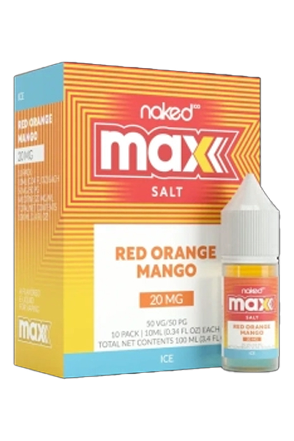 Жидкости (E-Liquid) Жидкость Naked MAX Salt Red Orange Mango Ice 10/20