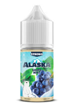 Жидкости (E-Liquid) Жидкость Alaska Salt Grape Mint 30/20 Strong