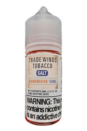 Жидкости (E-Liquid) Жидкость Tradewinds Tobacco Salt Scandinavian 30/50