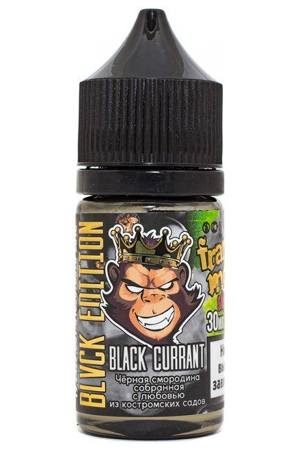 Жидкости (E-Liquid) Жидкость Frankly Monkey Salt: Black Black Currant 30/20