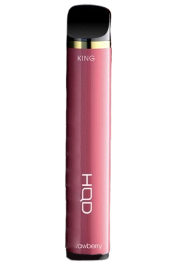 Электронные сигареты Одноразовый HQD King 2000 Strawberry Клубника