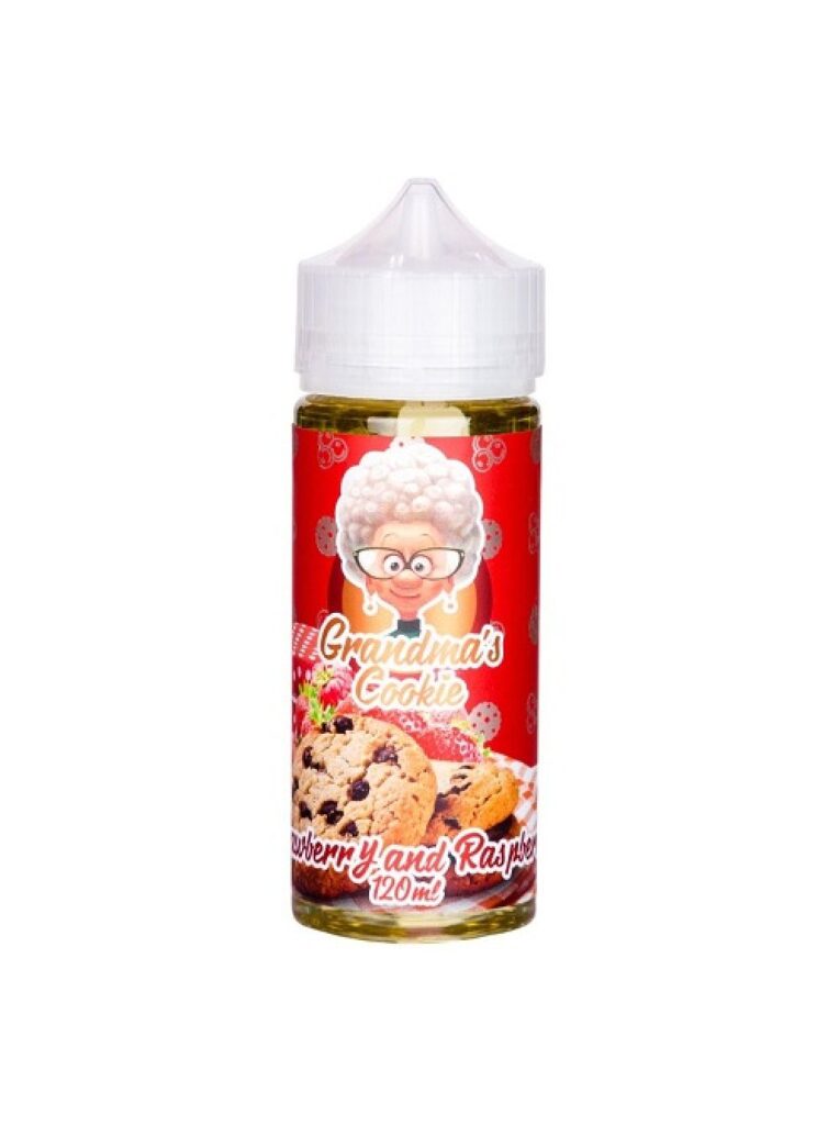 Жидкости (E-Liquid) Жидкость Grandmas Cookie Classic Strawberry And Raspberry 120/3