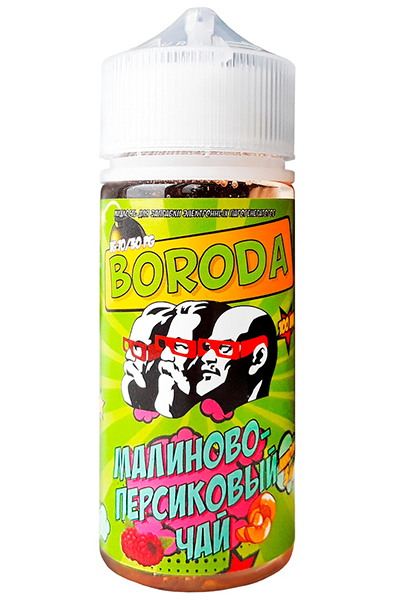 Жидкости (E-Liquid) Жидкость Boroda Classic Малиново-Персиковый Чай 100/3