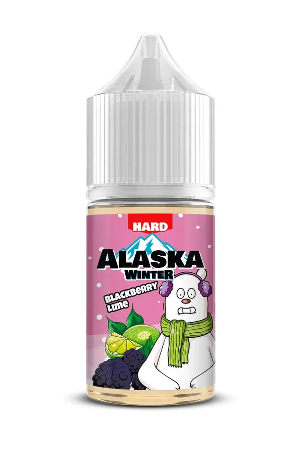 Жидкости (E-Liquid) Жидкость Alaska Salt: Winter Blackberry Lime 30/20 Hard