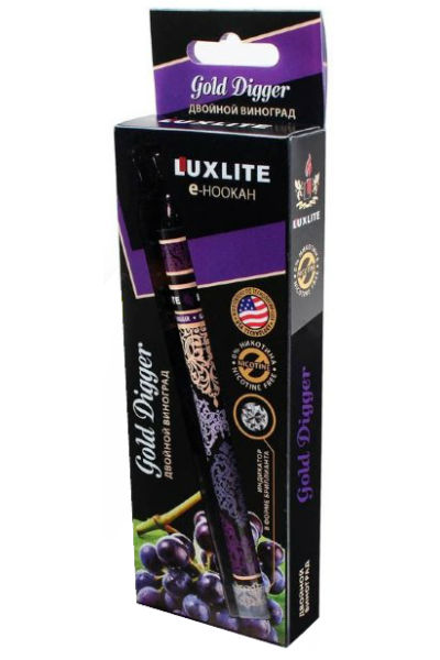 Электронные сигареты Одноразовый Luxlite 650 Gold Digger Двойной Виноград