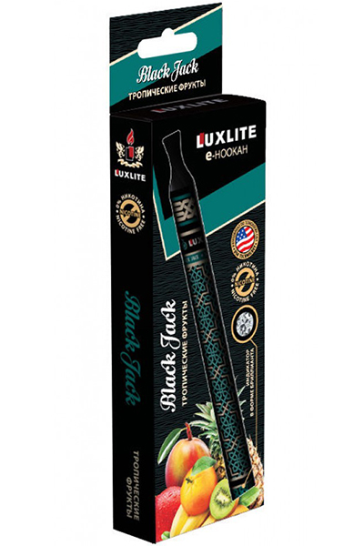 Электронные сигареты Одноразовый Luxlite 650 Black Jack Тропические Фрукты