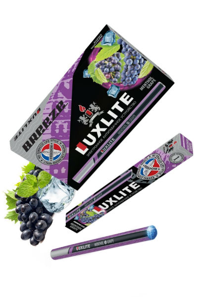 Электронные сигареты Одноразовый Luxlite 650 Grape Menthol Виноград Ментол