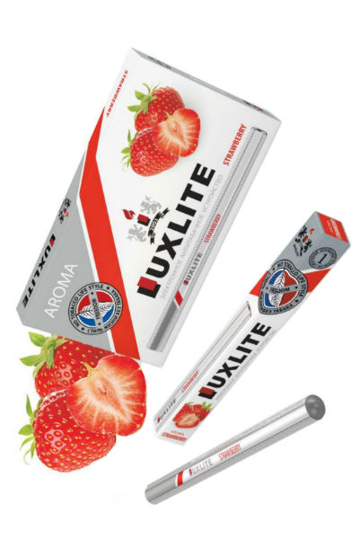 Электронные сигареты Одноразовый Luxlite 650 Strawberry Клубника