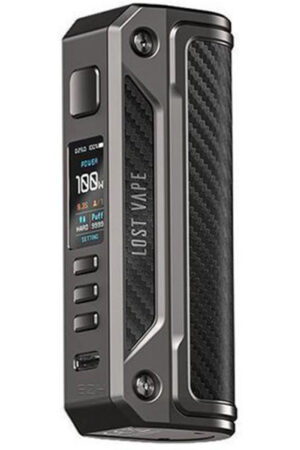 Электронные сигареты Бокс мод Lost Vape Thelema Solo 100W Box Mod Gunmetal Carbon Fiber