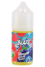 Жидкости (E-Liquid) Жидкость Blaze Salt: On Ice Raspberry Grape Burst 30/20