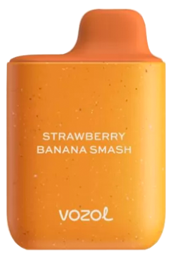 Электронные сигареты Одноразовый VOZOL STAR 4000 Strawberry Banana Smash Клубника Банан