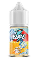 Жидкости (E-Liquid) Жидкость Blaze Salt: On Ice Mango Orange Twist 30/20