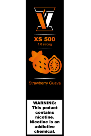 Электронные сигареты Одноразовый VZ XS 500 Strawberry Guava Клубника Гуава
