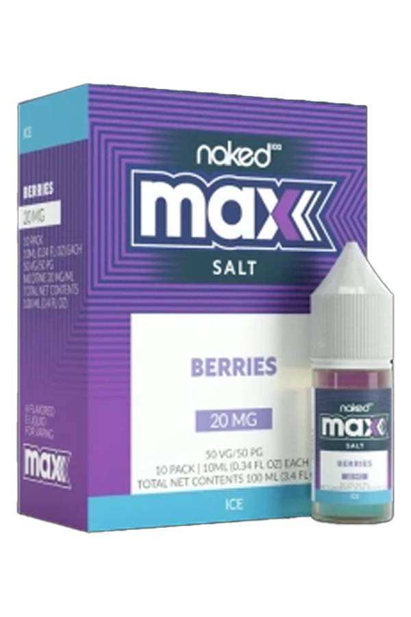 Жидкости (E-Liquid) Жидкость Naked MAX Salt Berries Ice 10/20