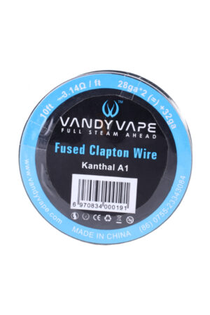 Расходные элементы Проволока (Катушка) Vandy Vape Fused Clapton Kanthal A1 28AWGx2+32AWG