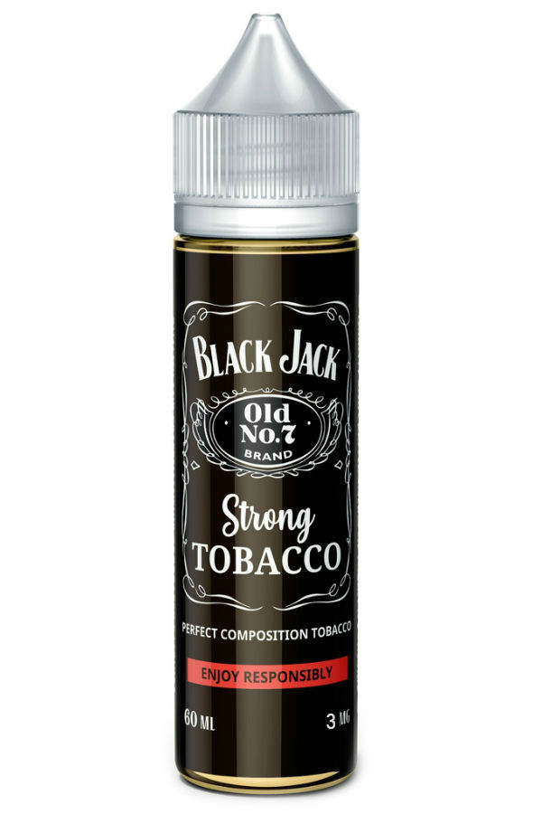 Жидкости (E-Liquid) Жидкость Black Jack Classic Strong Tobacco 60/3