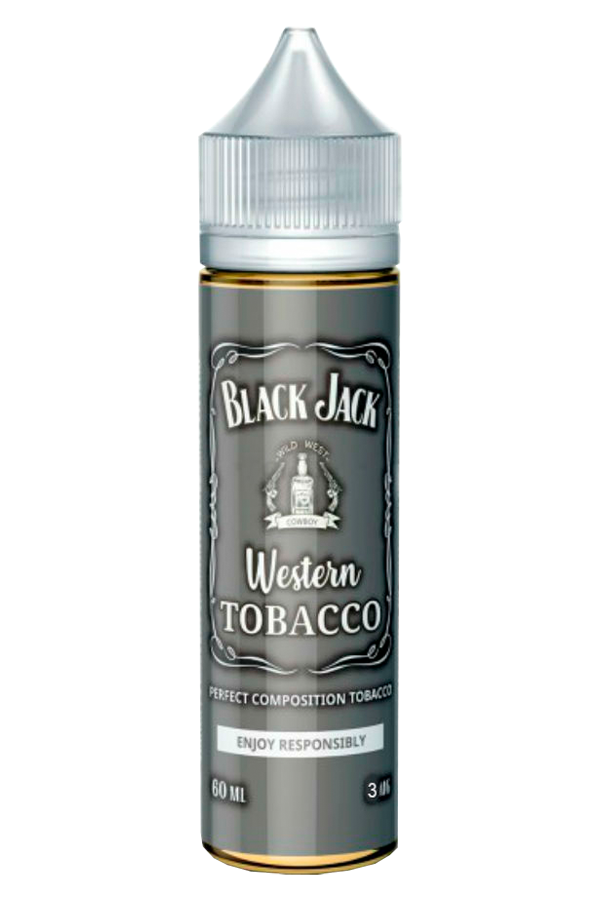 Жидкости (E-Liquid) Жидкость Black Jack Classic Western Tobacco 60/3