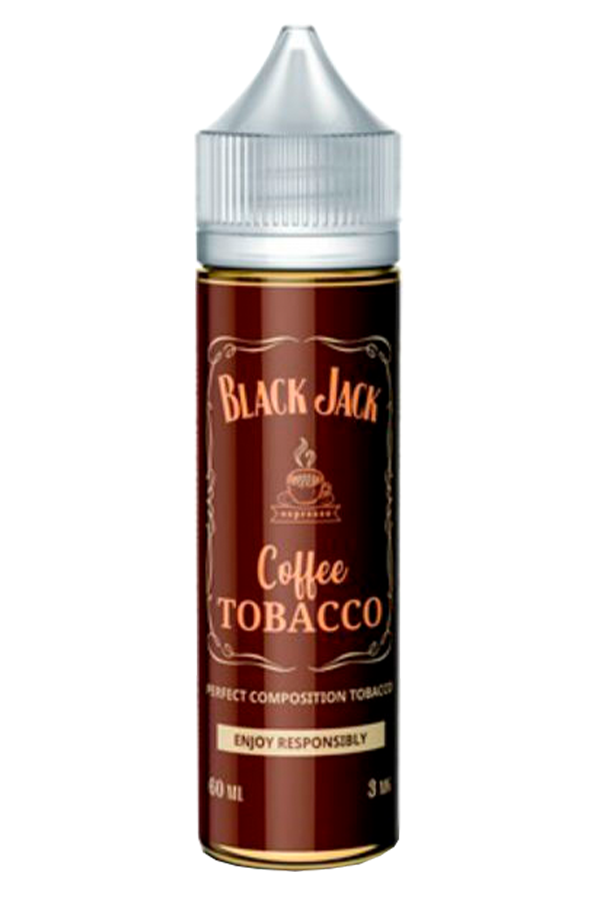 Жидкости (E-Liquid) Жидкость Black Jack Coffee Tobacco 60/3