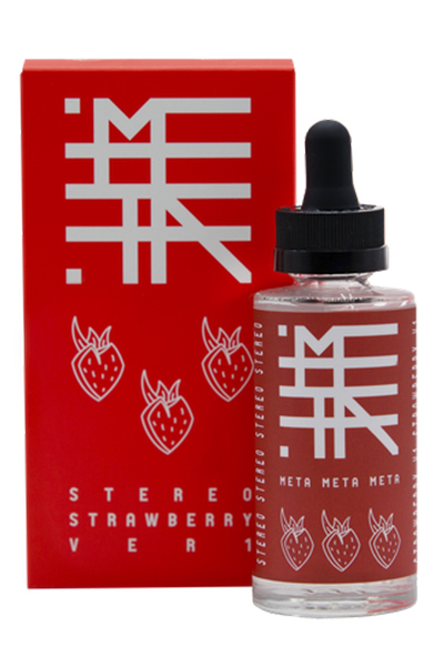 Жидкости (E-Liquid) Жидкость Meta Zero Stereo Strawberry 50/0