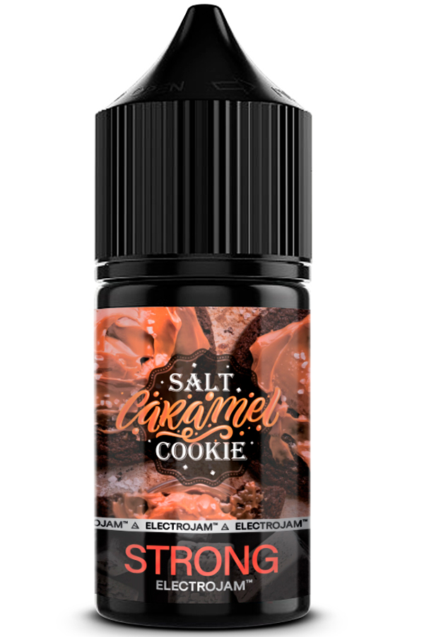 Жидкости (E-Liquid) Жидкость ElectroJam Salt Salt Caramel Cookie 30/20 Strong