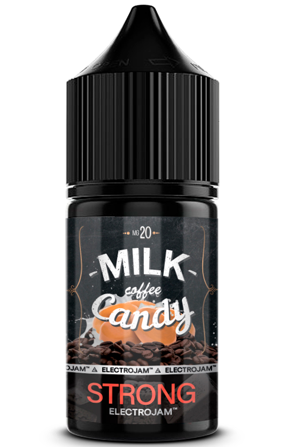 Жидкости (E-Liquid) Жидкость ElectroJam Salt Milk Coffee Candy 30/20 Strong