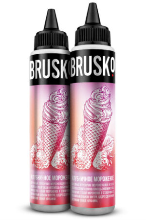 Жидкости (E-Liquid) Жидкость Brusko Zero Клубничное Мороженое 60/0