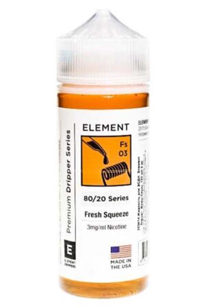 Жидкости (E-Liquid) Жидкость Element Classic Fresh Squeeze 120/3