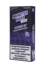 Электронные сигареты Одноразовый Monster Bars MAX 6000 Blackberry Jam Ежевичный Джем