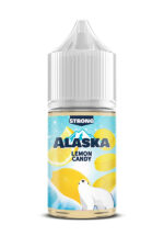 Жидкости (E-Liquid) Жидкость Alaska Salt Lemon Candy 30/20 Strong