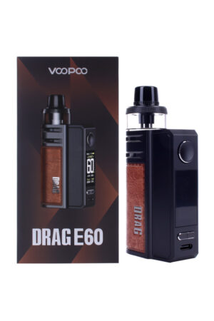 Электронные сигареты Набор VOOPOO DRAG E60 2550 mAh Pod Kit Coffee