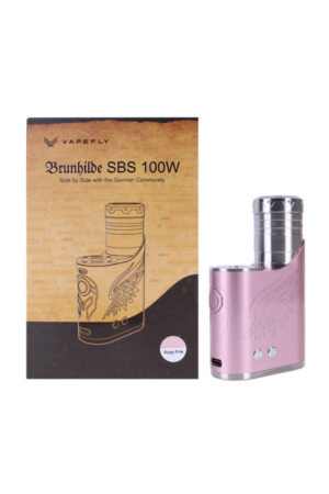 Электронные сигареты Бокс мод Vapefly Brunhilde SBS 100W Box Mod Rose Pink
