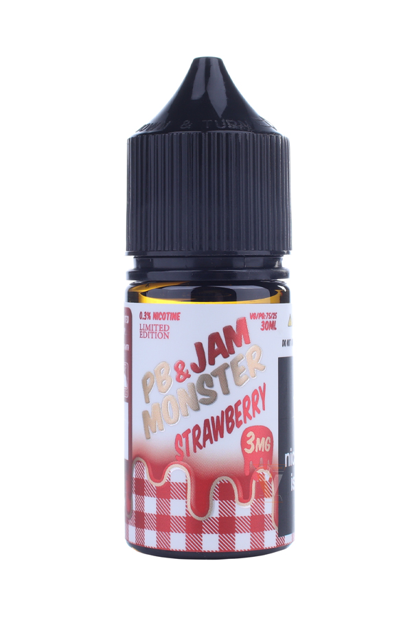 Жидкости (E-Liquid) Жидкость Jam Monster Classic PB Strawberry 30/3