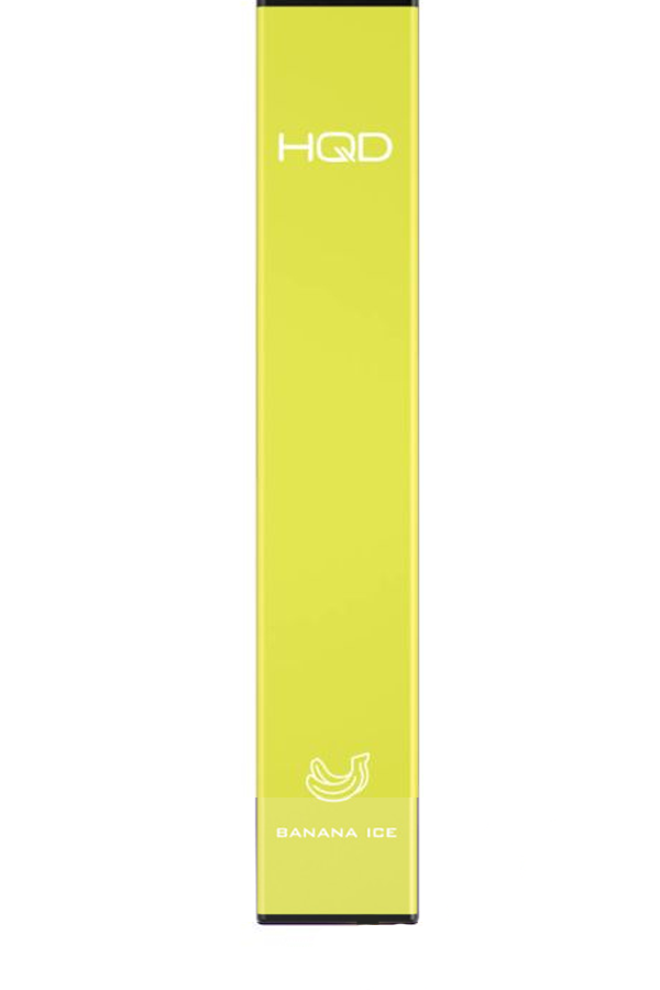 Электронные сигареты Одноразовый HQD Ultra Stick 500 Banana Ice Банан Лёд