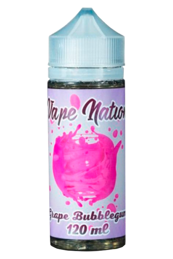 Жидкости (E-Liquid) Жидкость Vape Nation Classic Grape Bubblegum 120/3
