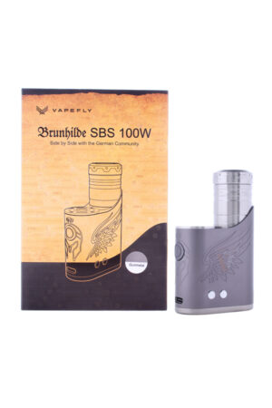 Электронные сигареты Бокс мод Vapefly Brunhilde SBS 100W Box Mod Gunmetal