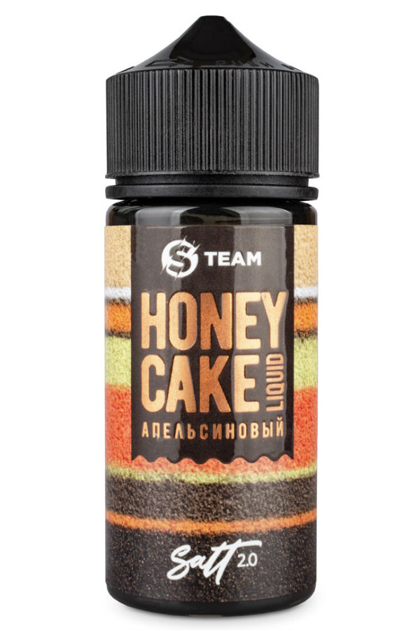 Жидкости (E-Liquid) Жидкость S Team Classic: Honey Cake Soft Апельсин 100/3