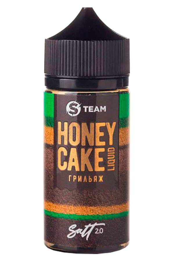 Жидкости (E-Liquid) Жидкость S Team Classic: Honey Cake Soft Грильяж 100/3