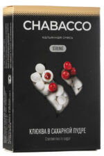 Табак Табак для кальяна Chabacco Medium Клюква в Сахарной Пудре 50 г