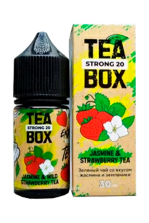 Жидкости (E-Liquid) Жидкость Tea Box Salt Jasmine Wild Strawberry Tea 30/20
